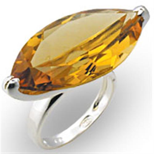 Citrine Sunset Sterling Silver Ring