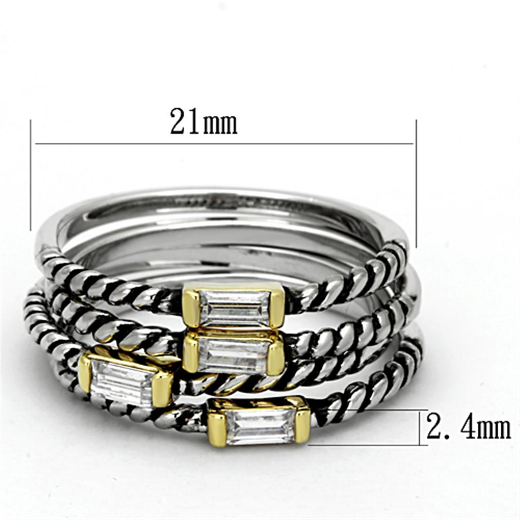 Two Tone Ring Set