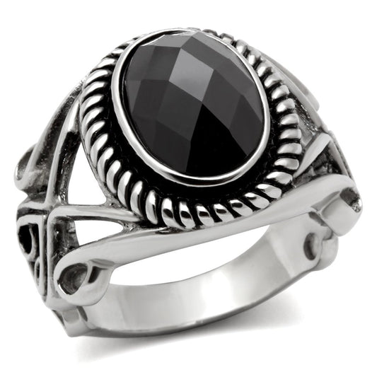 Black Diamond Mens Ring