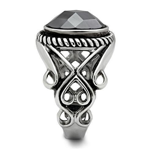 Black Diamond Mens Ring