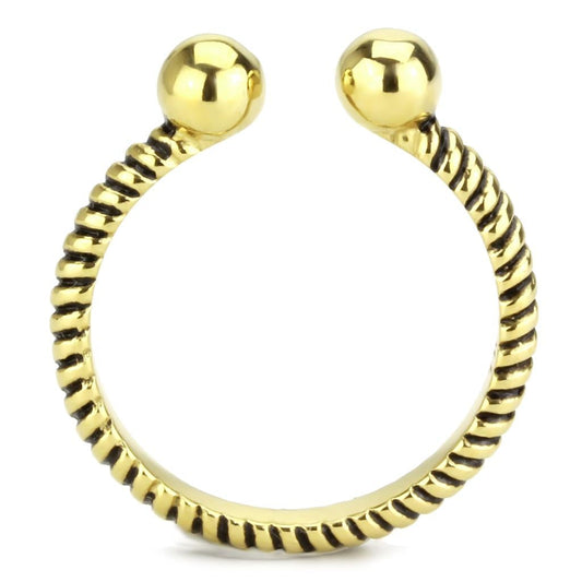 Ball and Chain Open Ring