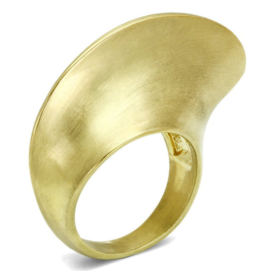 Brass Ring with Brush Detail