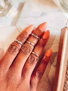 Two-Toned CrissCross Ring