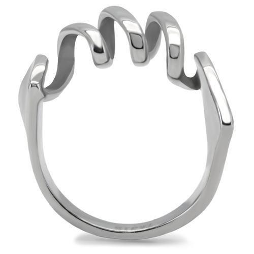 Silver Screw ring