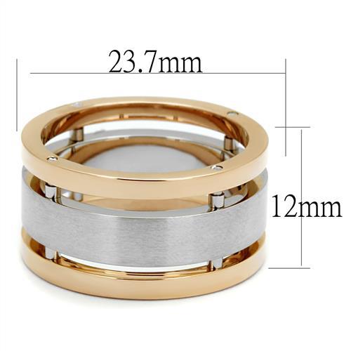 Two Tone Drum Ring